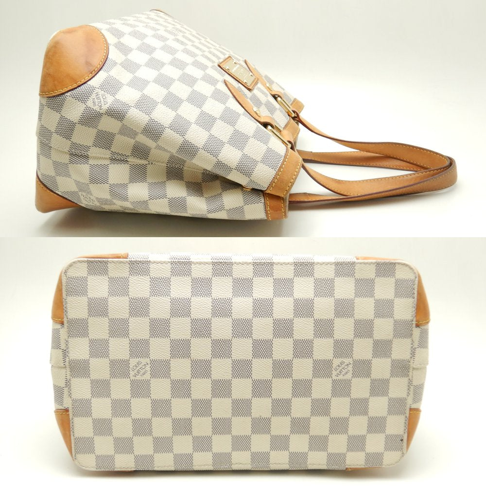 Louis Vuitton Damier Azur Hampstead PM Tote Bag