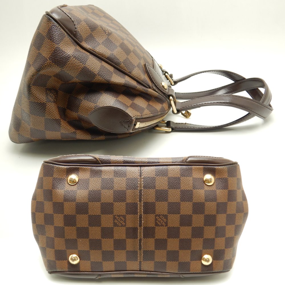Louis Vuitton Damier Verona PM Ebene Handbag Brown