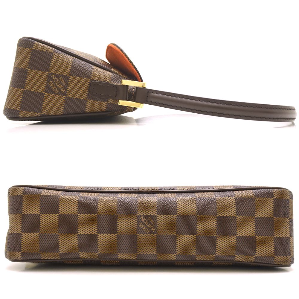 Louis Vuitton Damier Recolator Ebene Handbag Brown