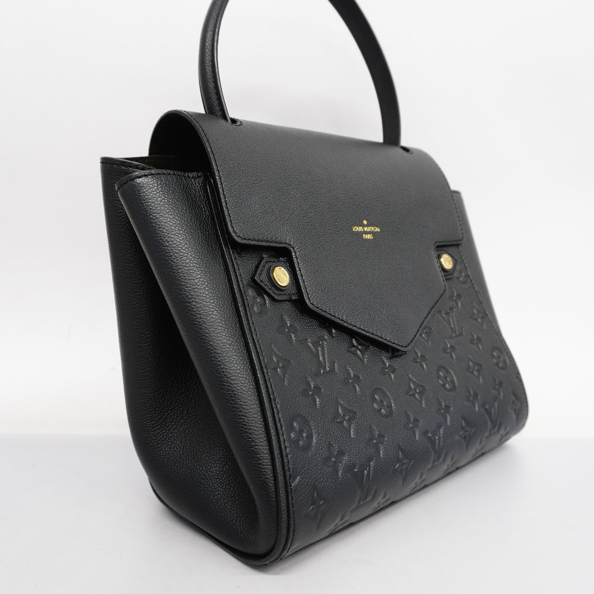 Louis Vuitton Handbag Monogram Implant Trocadero Noir
