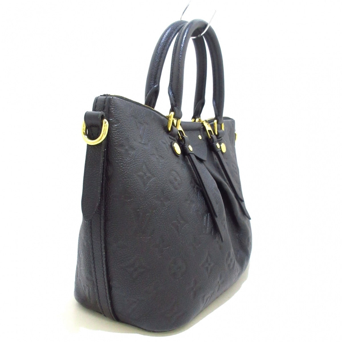 Louis Vuitton Mazarine PM Handbag Noir Monogram Empreinte Leather