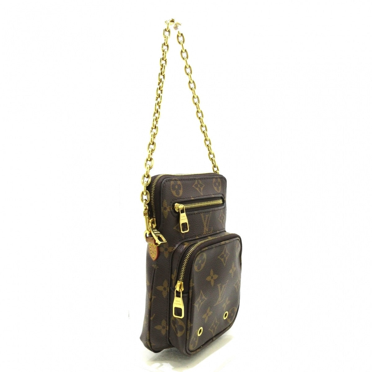 Louis Vuitton Utility Crossbody Shoulder Bag Monogram Canvas