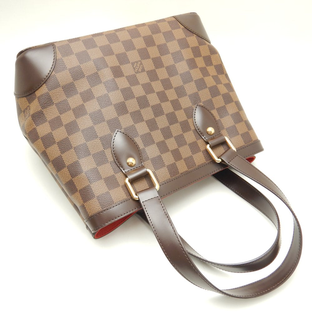 Louis Vuitton Damier Hampstead PM Ebene Tote Bag Brown