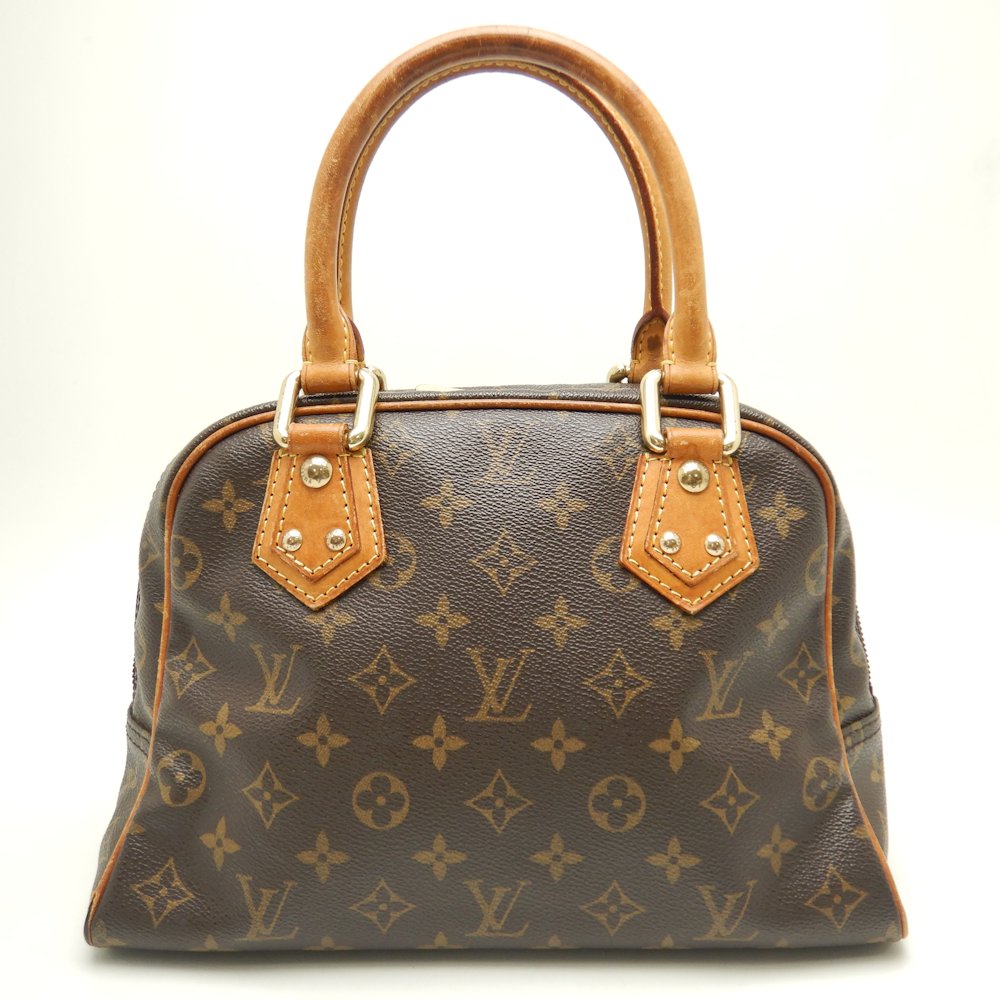 Louis Vuitton Monogram Manhattan PM Brown Handbag