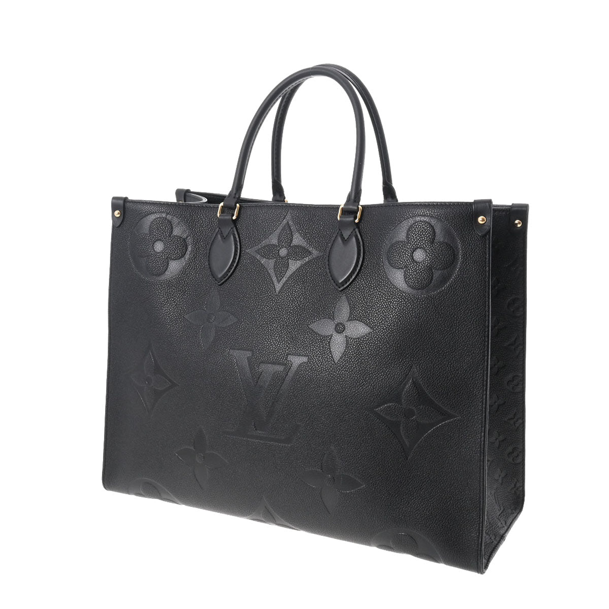 Louis Vuitton Monogram Emplant On The Go GM Noir