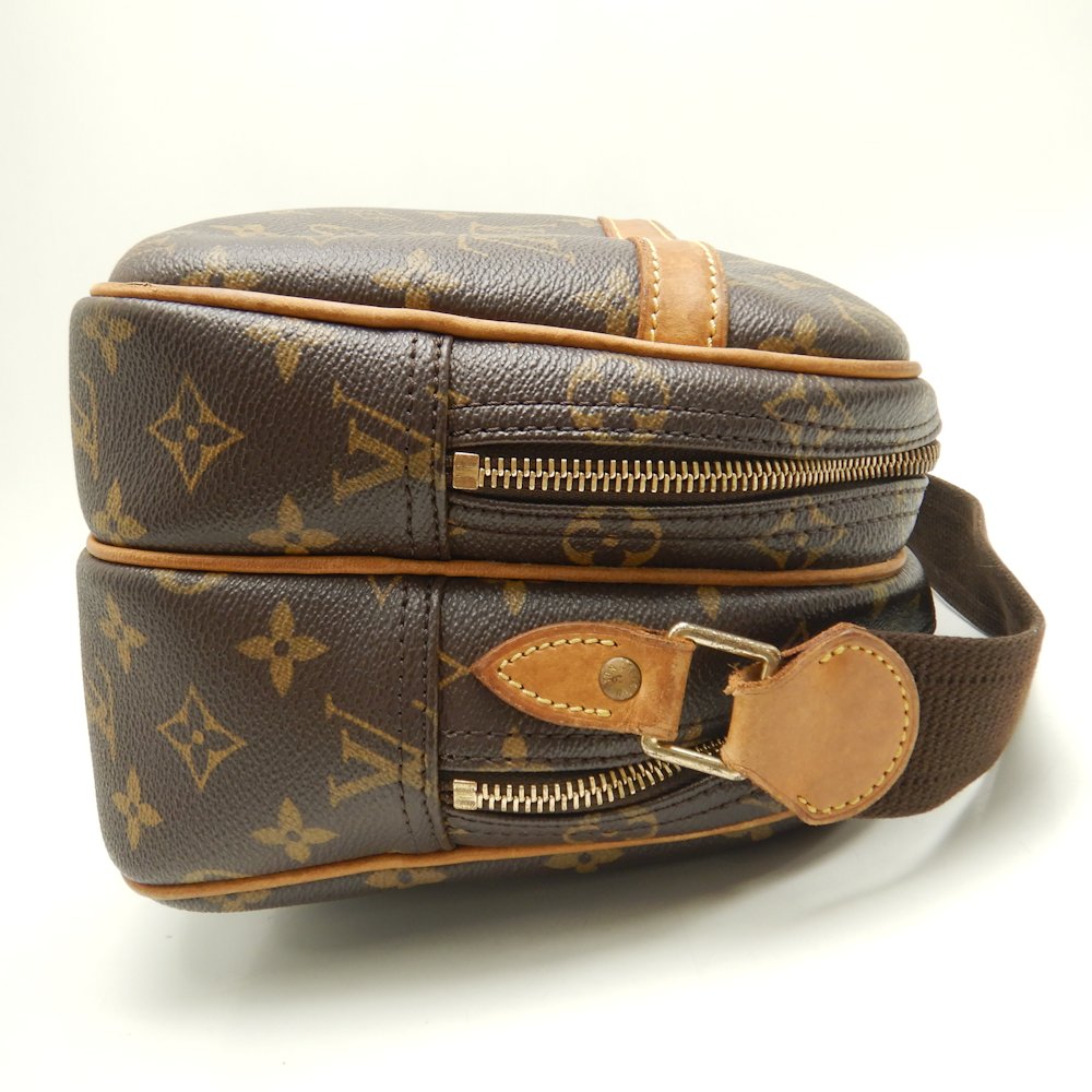 Louis Vuitton Monogram Reporter PM Brown Diagonal Shoulder