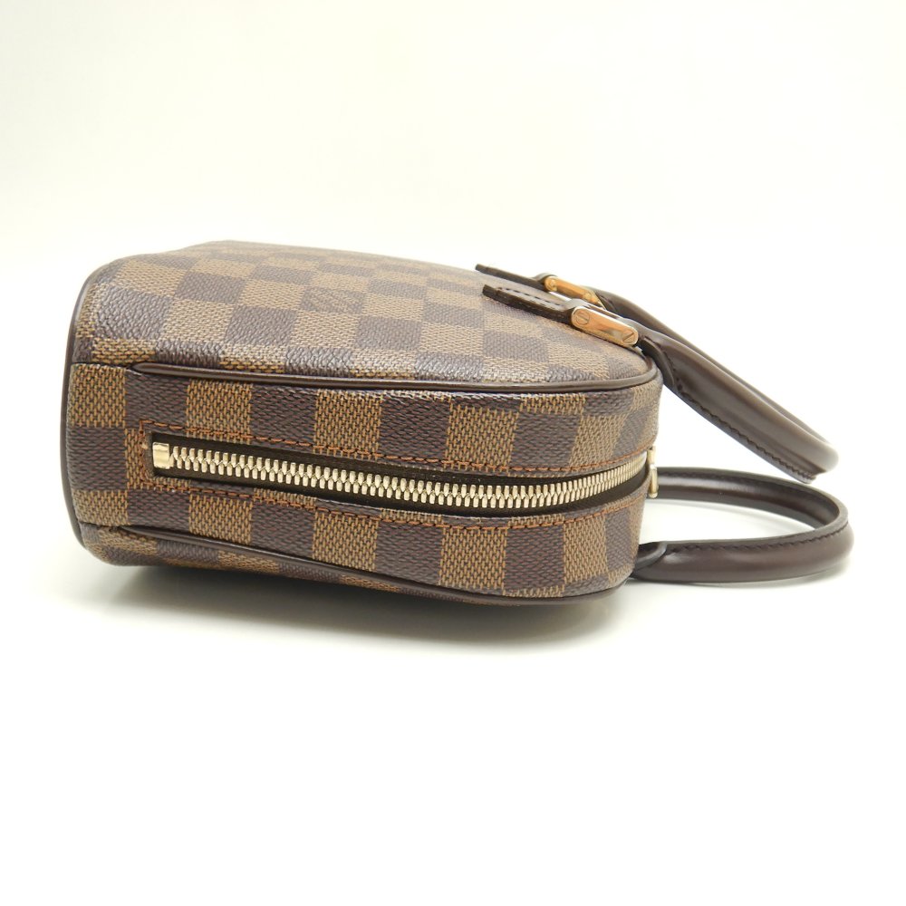Louis Vuitton Damier Sarria Mini Ebene Handbag Brown