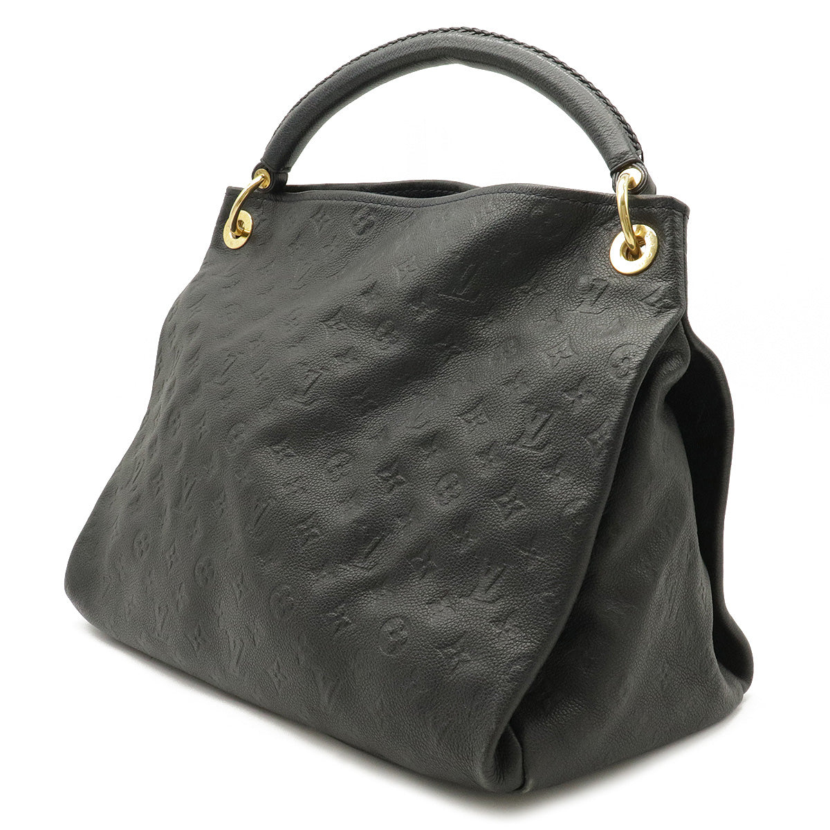 Louis Vuitton Implant Artsy MM Tote Shoulder Bag Anfini Black