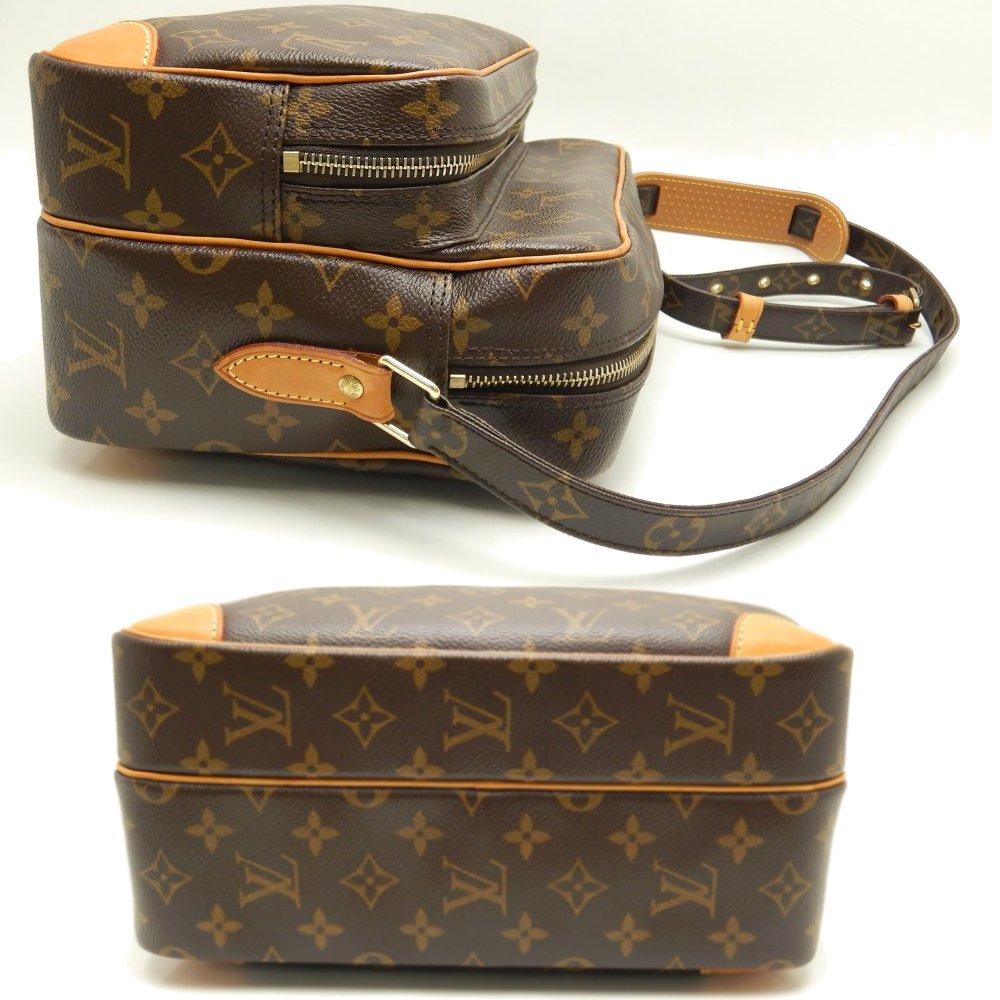 Louis Vuitton Monogram Nile Crossbody Shoulder Bag Brown
