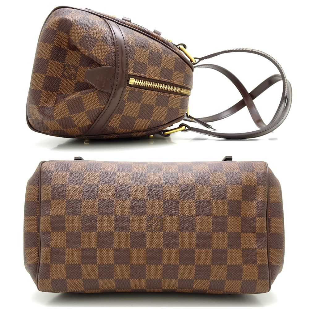 Louis Vuitton  Damier Belmont PM Ebene Tote Bag Shoulder Brown