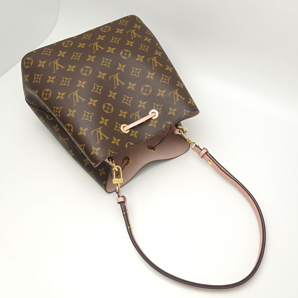 Louis Vuitton NeoNoe Monogram Poodle Shoulder Bag Pink