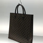 Louis Vuitton Sac Plat Tote Bag Allover Pattern