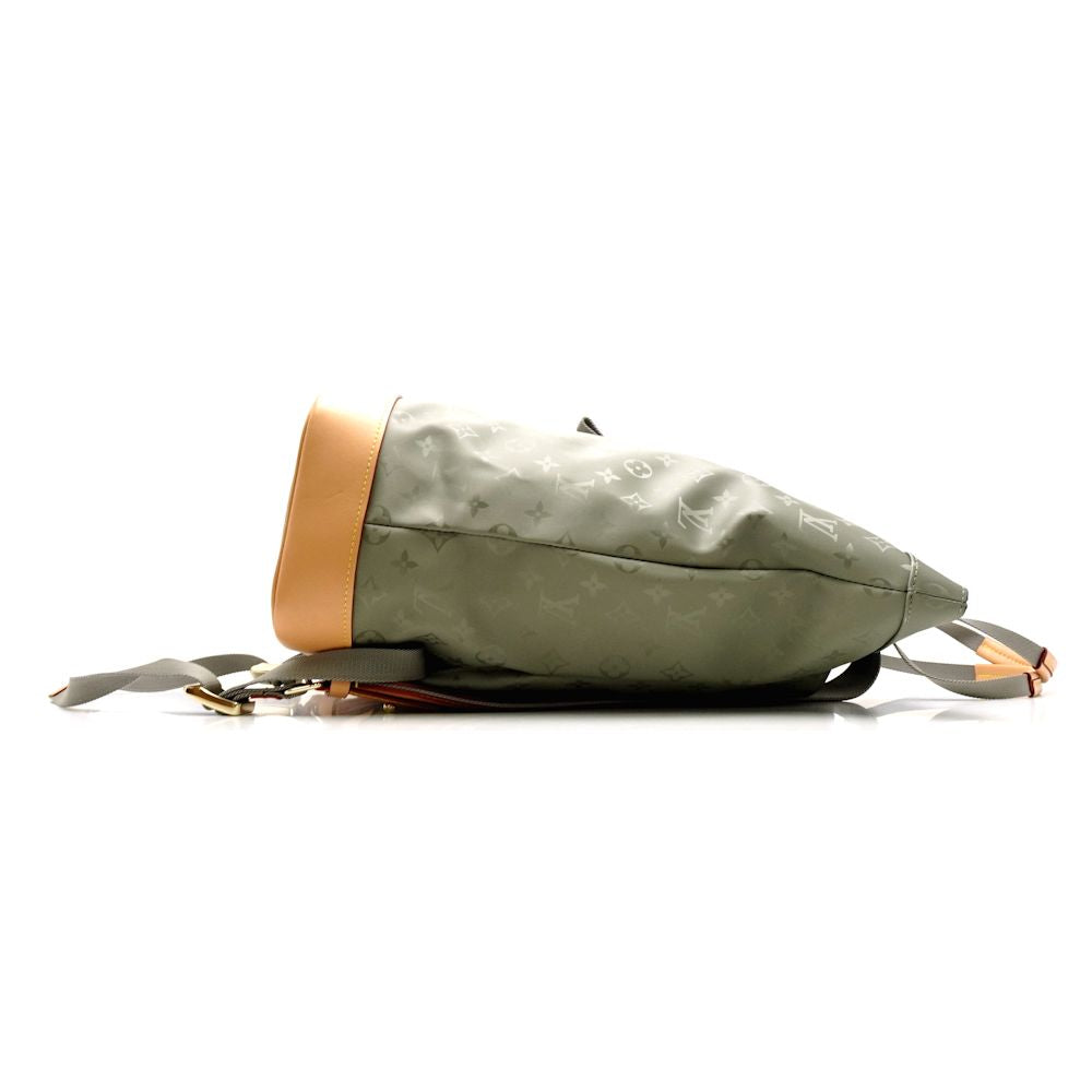 Louis Vuitton  Monogram Titanium Zipped Tote Bag Backpack