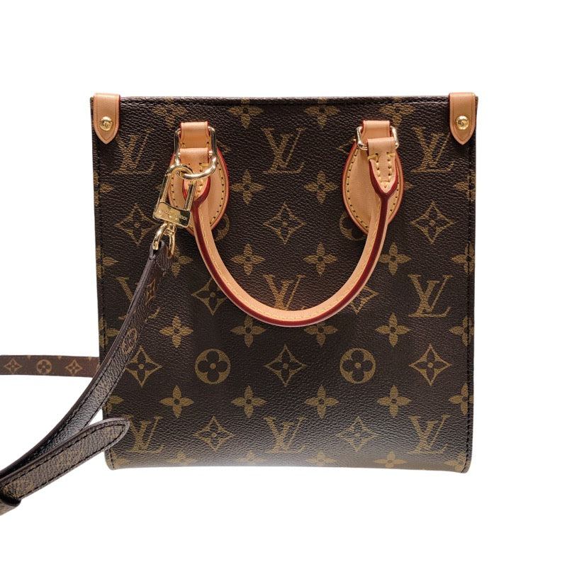 Louis Vuitton Sac Plat BB Monogram Handbag