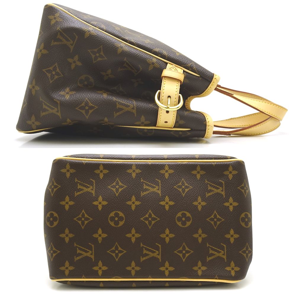 Louis Vuitton Monogram Batignolles Brown Tote Bag