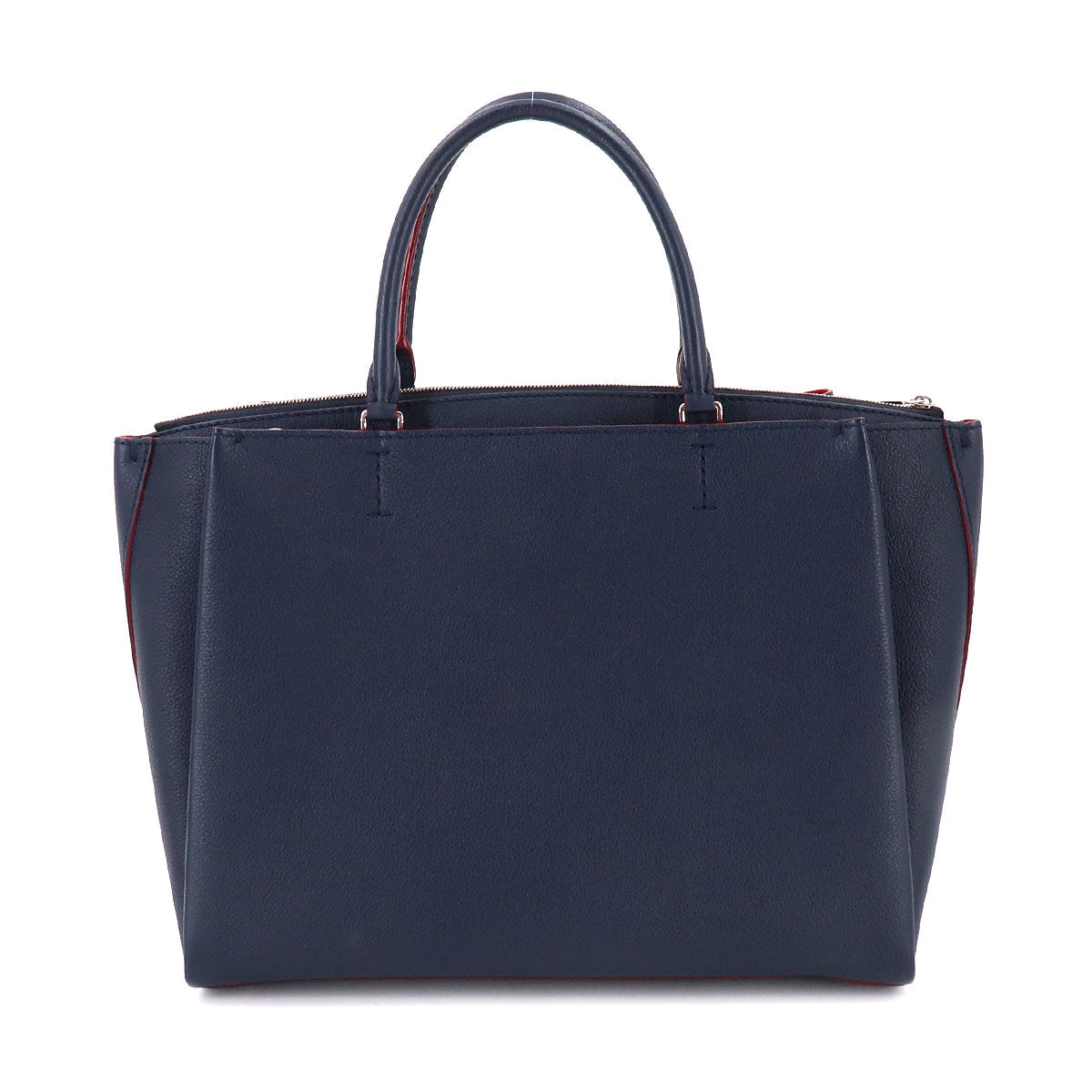 Louis Vuitton LockMe Shoulder Bag Leather Marine Rouge
