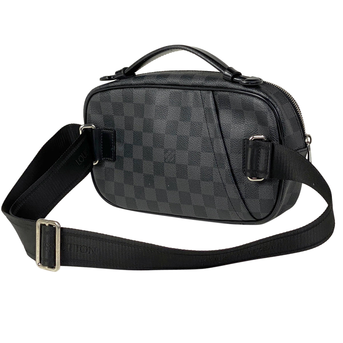 Louis Vuitton Ambrel Waist Bag Body Bag Damier Graphite Black