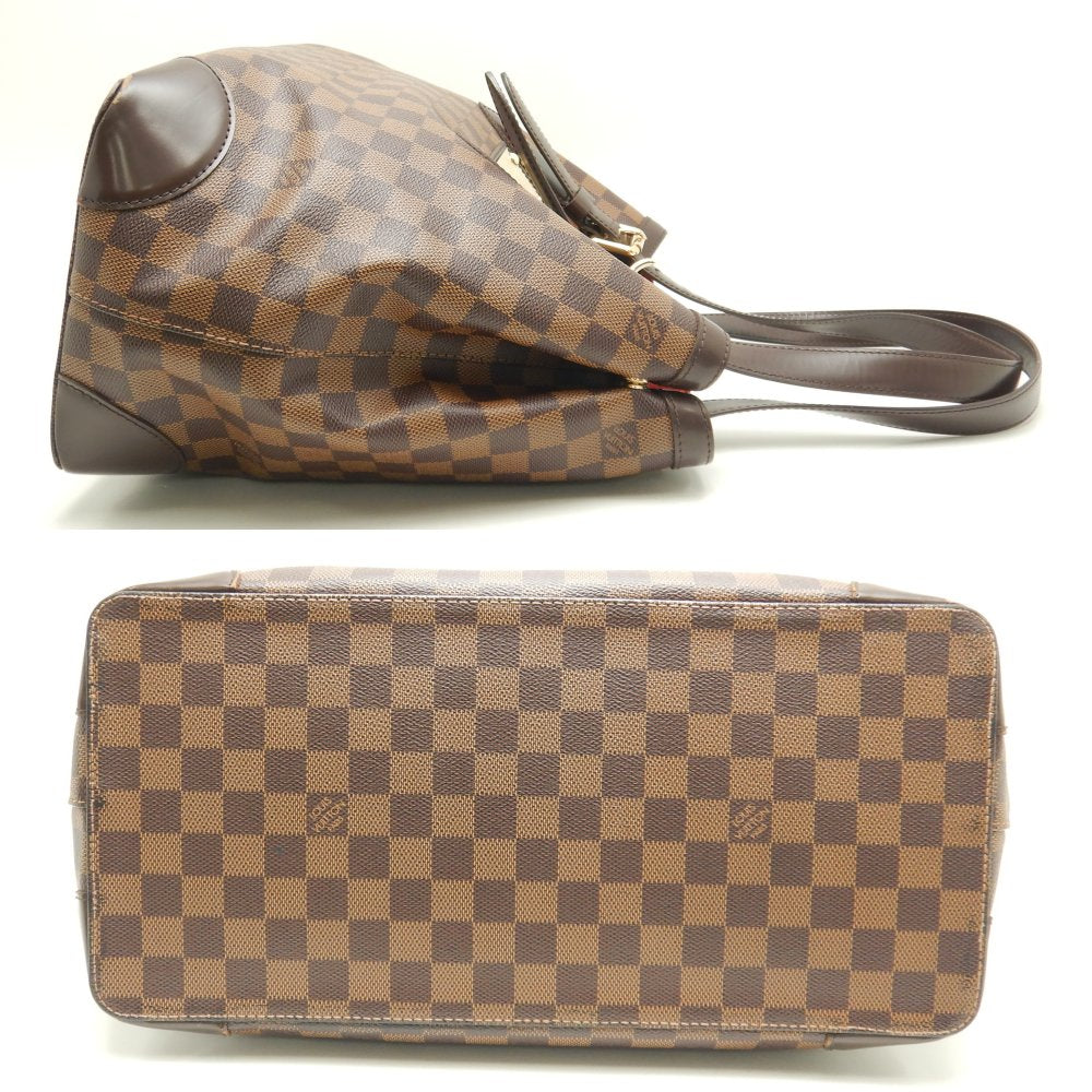 Louis Vuitton Damier Hampstead MM Ebene Shoulder  Brown
