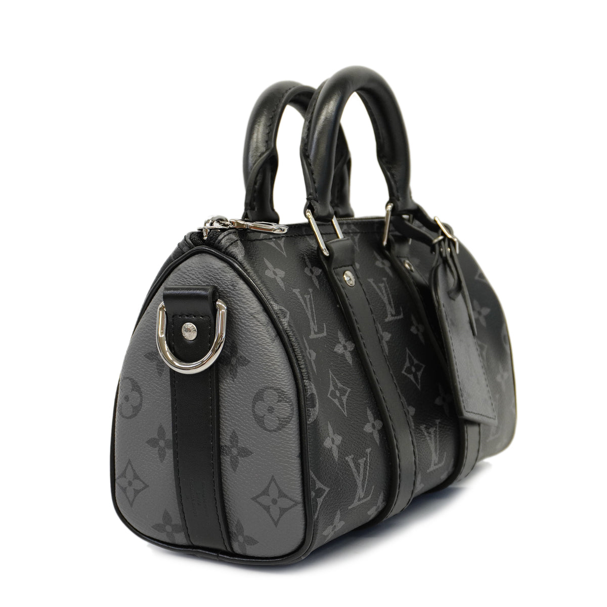 Louis Vuitton 2way Bag Monogram Eclipse Keepall Bandouliere 25