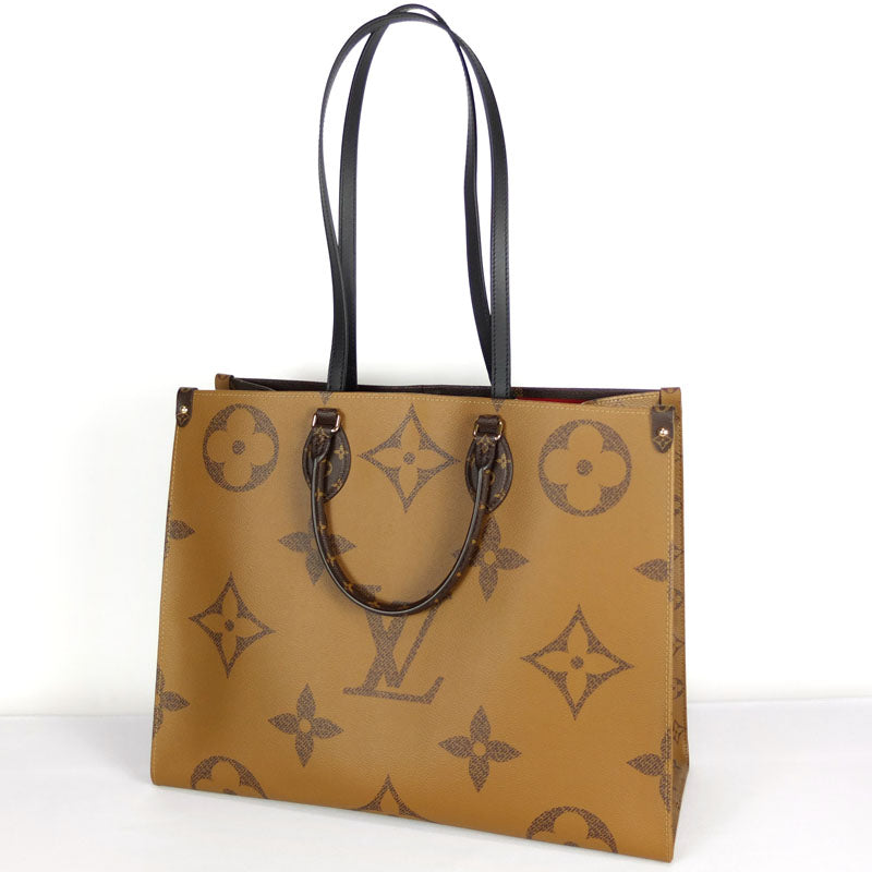 Louis Vuitton On The Go GM Tote Bag 2way Bag Giant Monogram