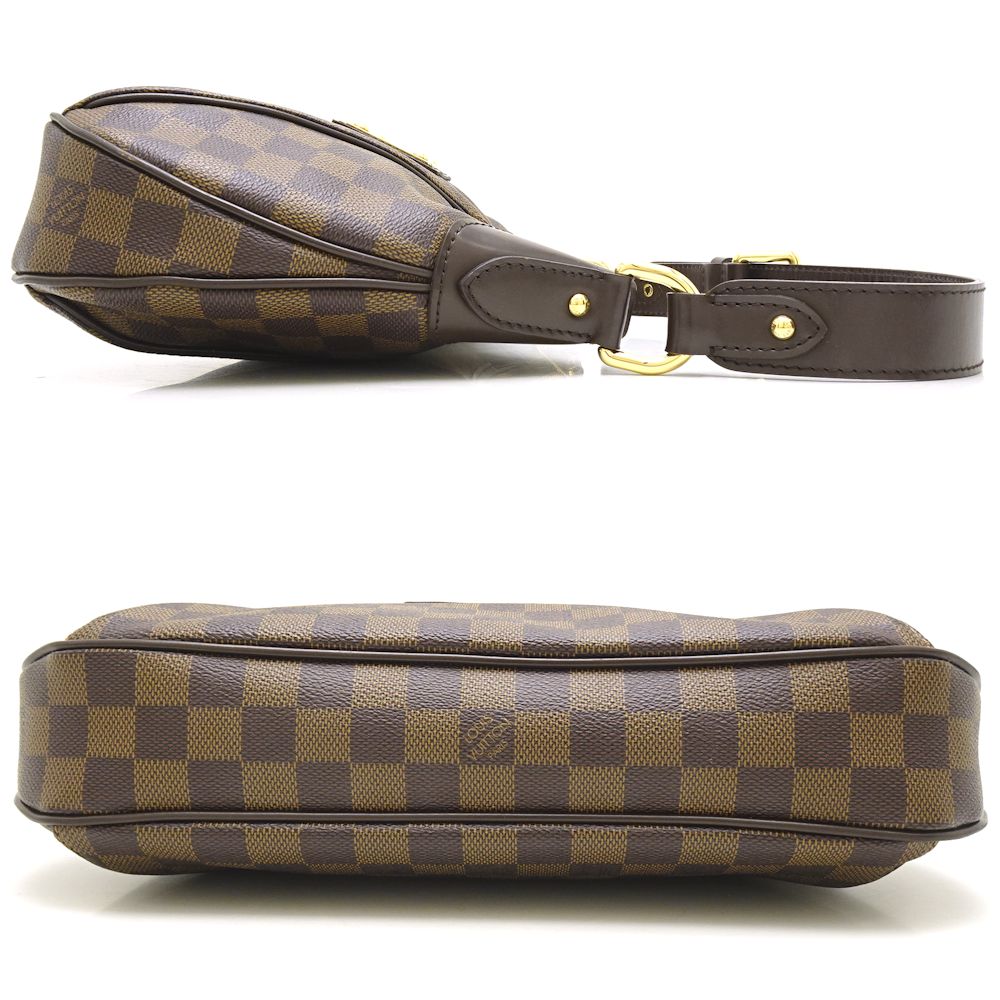 Louis Vuitton Damier Thames PM Ebene Shoulder Bag Brown
