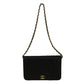 Chanel Matelasse Push Lock Chain Shoulder Brown