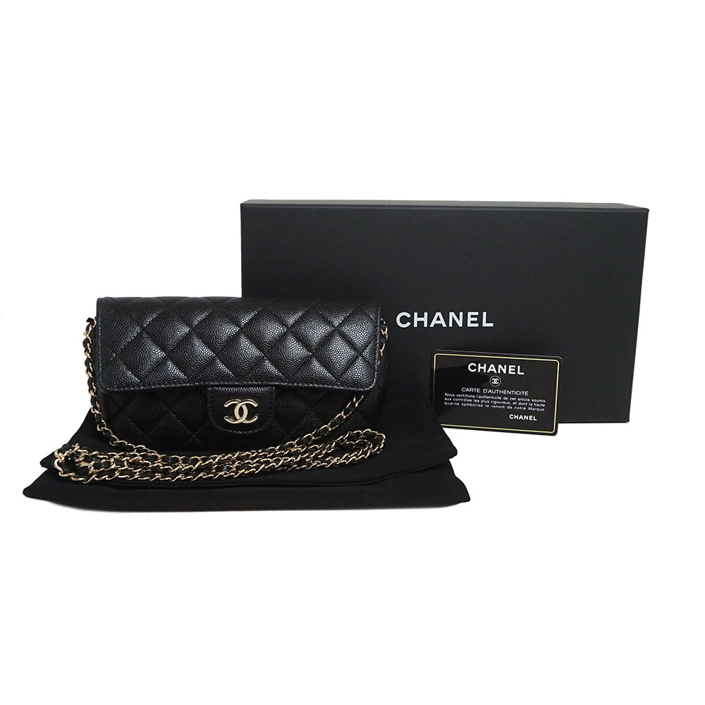 Chanel Line Matelasse Chain Shoulder Bag Diagonal Hanging