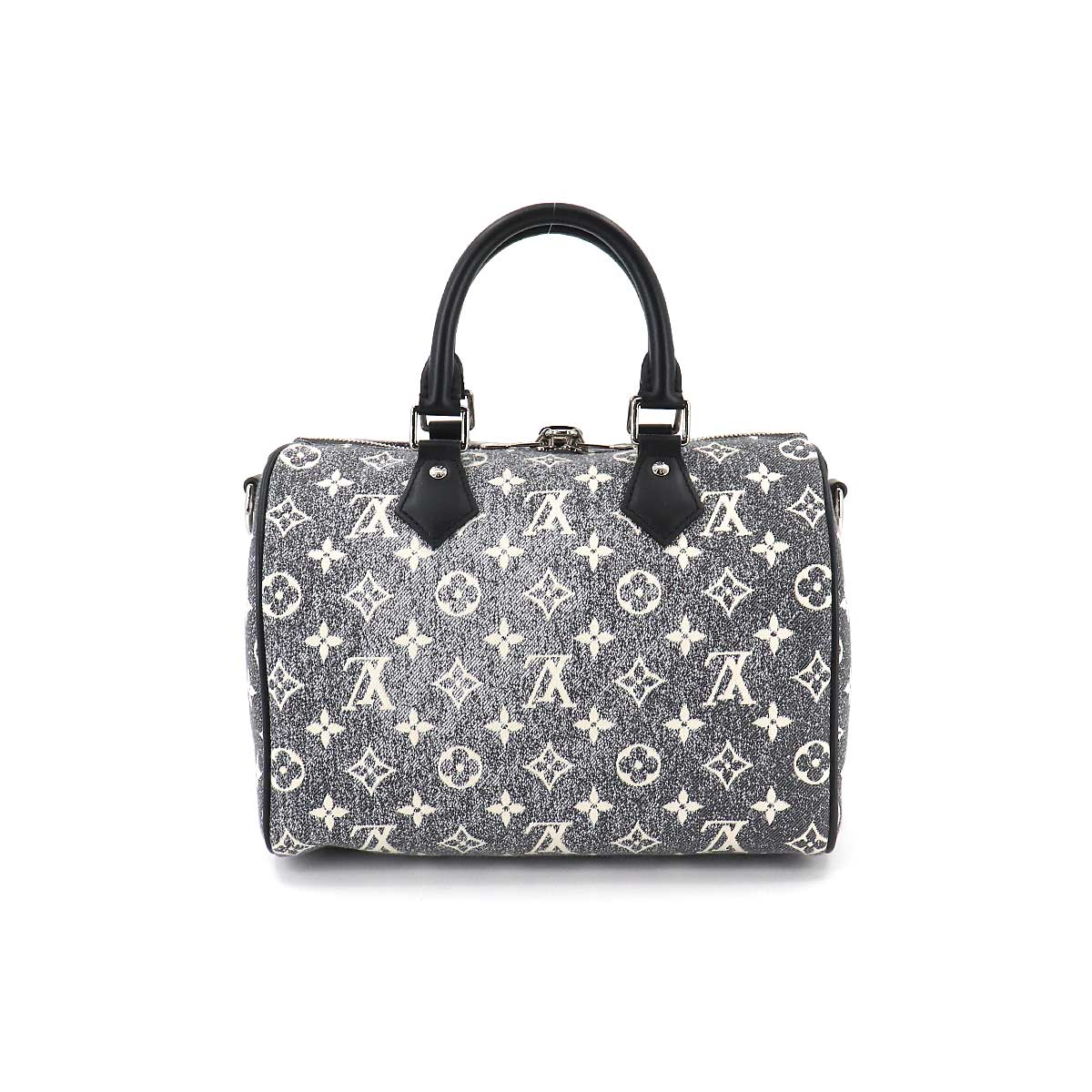 Louis Vuitton Jacquard Denim Speedy Bandouliere 25 Shoulder Bag