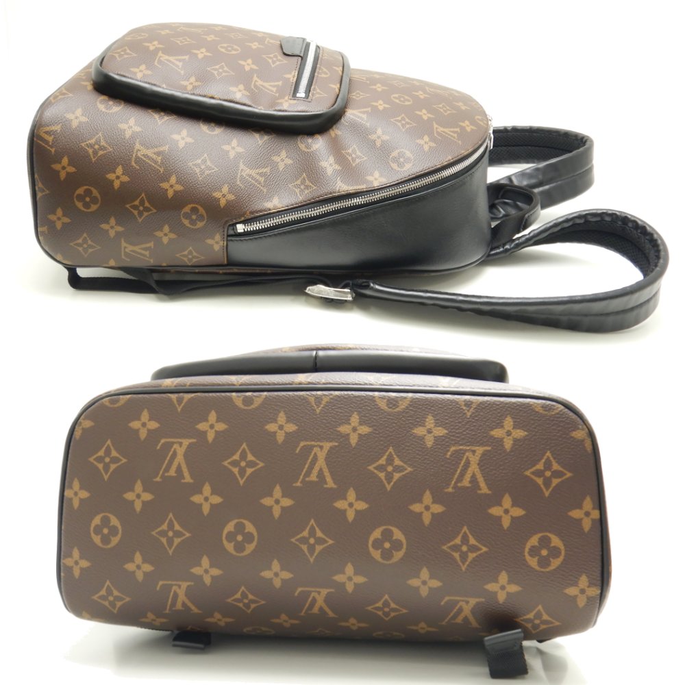 Louis Vuitton Monogram Macassar Josh NV Brown Backpack