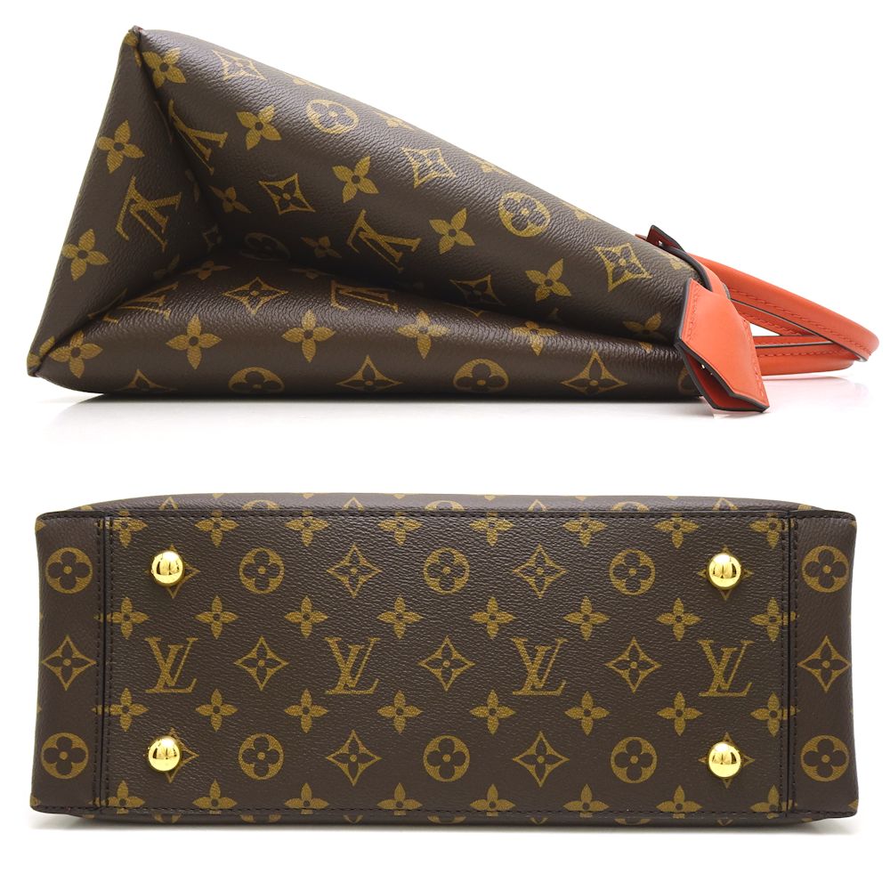 Louis Vuitton Flower Zipped Tote Monogram Coquelicot