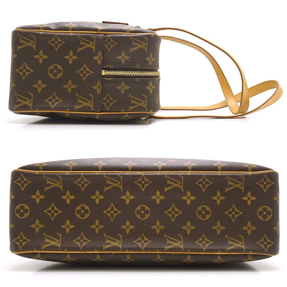 Louis Vuitton Monogram Cite GM Brown Shoulder Bag