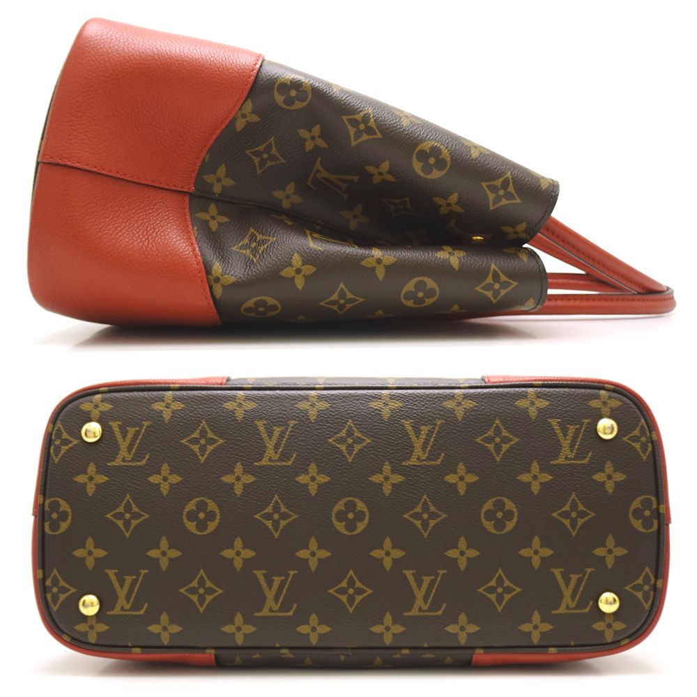 Louis Vuitton Monogram Flandrin Tote Bag Red