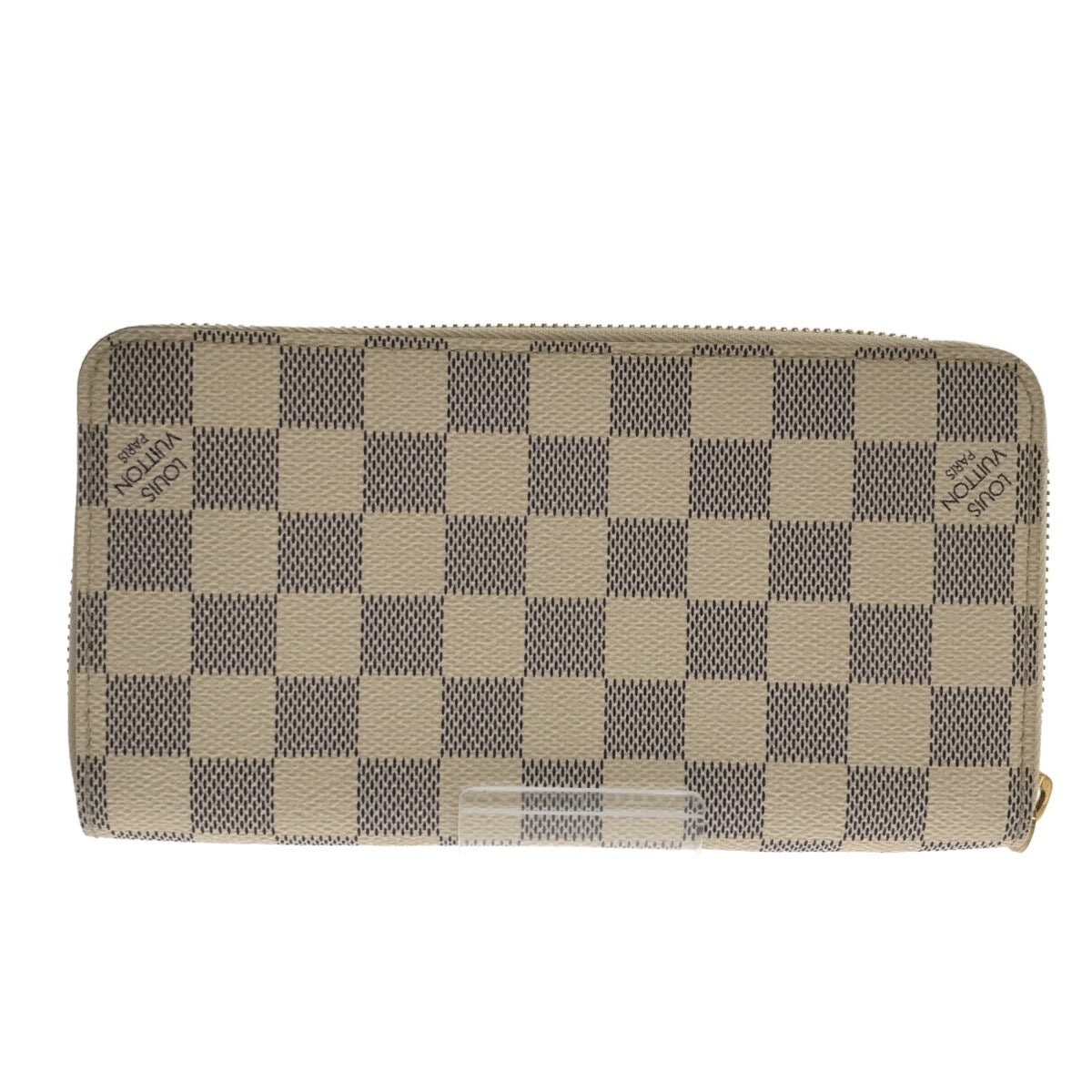 Louis Vuitton Zippy Wallet Long Wallet Azure Damier Canvas