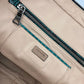 Prada Teal Snakeskin Python Top Handle Tote
