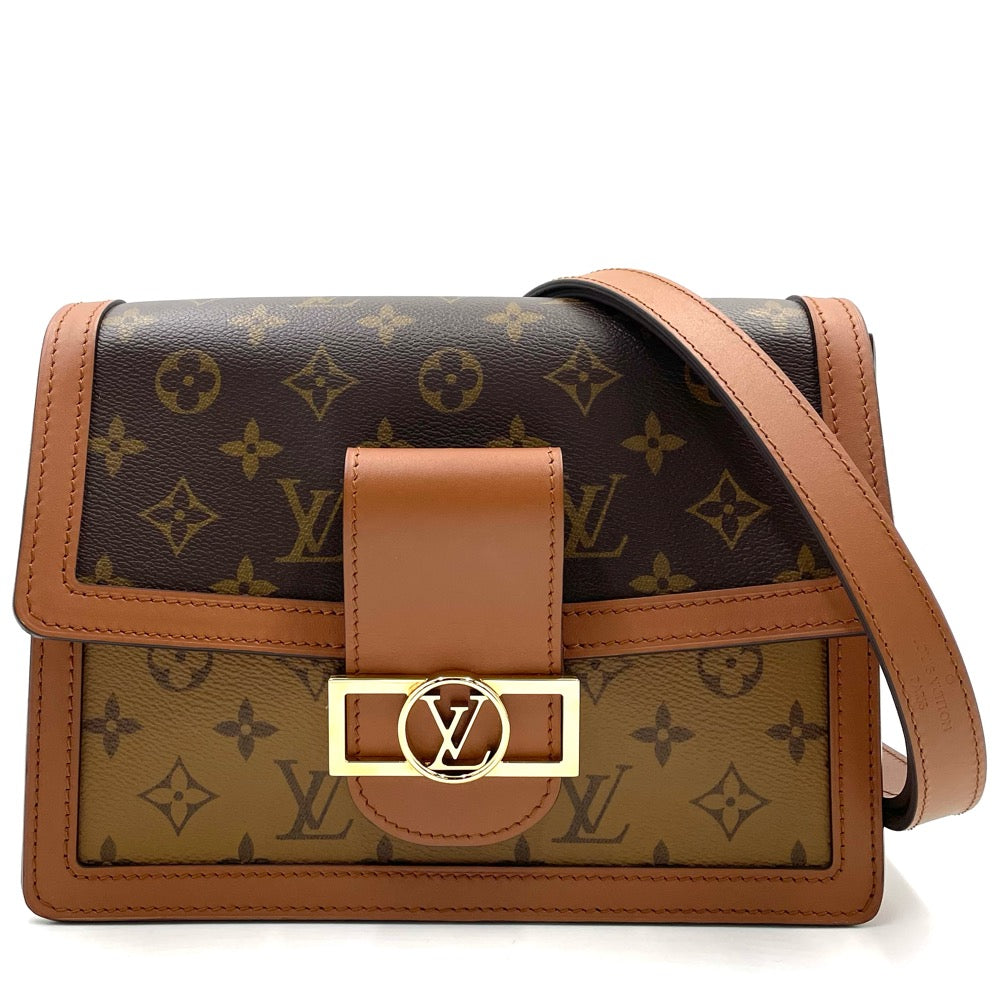 Louis Vuitton Monogram Reverse Dauphine MM Shoulder Bag