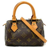 Louis Vuitton Monogram Mini Speedy Mini Shoulder Bag
