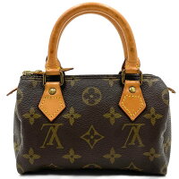 Louis Vuitton Monogram Mini Speedy Mini Shoulder Bag