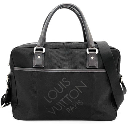 Louis Vuitton Damier jean Porte Document Yak Shoulder Bag