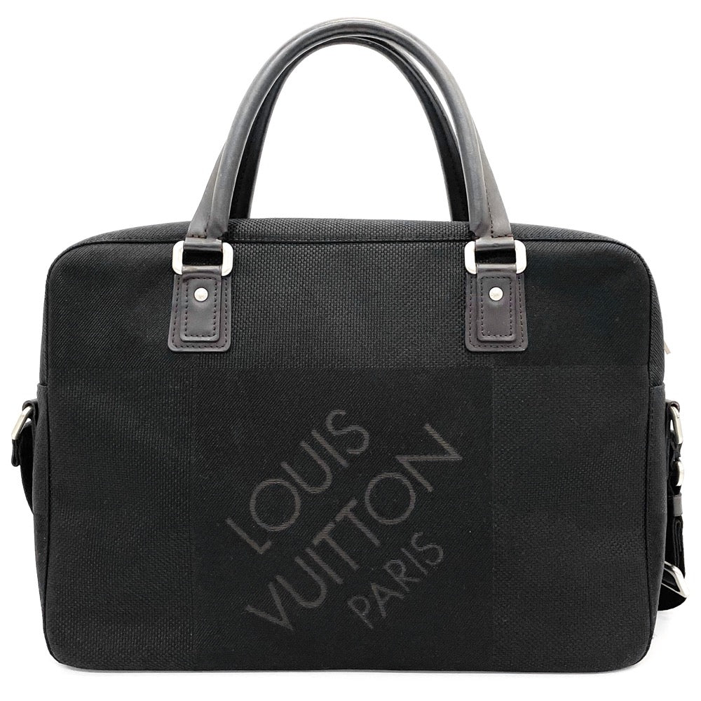 Louis Vuitton Damier jean Porte Document Yak Shoulder Bag