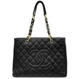 Chanel Caviar Skin Coco Mark Matelasse Handbag