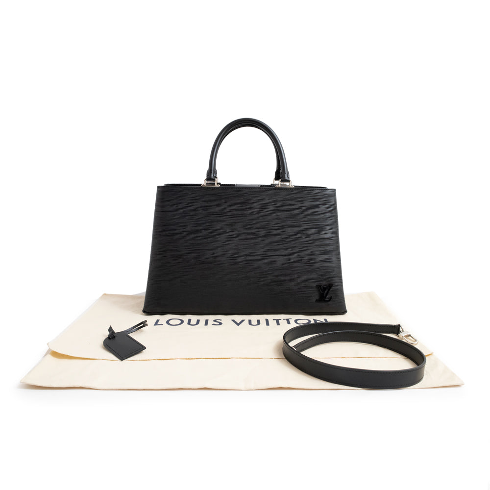 Louis Vuitton Kleber MM 2WAY Shoulder Handbag Epi Leather