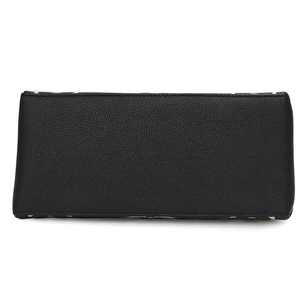 Louis Vuitton Grand Palais Monogram Implant Leather Handbag Black