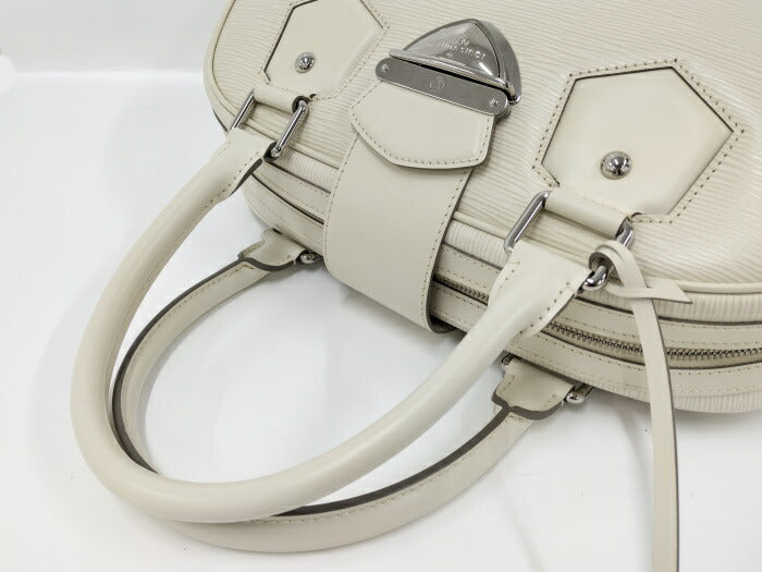 Louis Vuitton Bowling Montaigne GM Epi Handbag