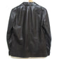 Gucci Tom Ford Logo Pin Leather Tailored Jacket