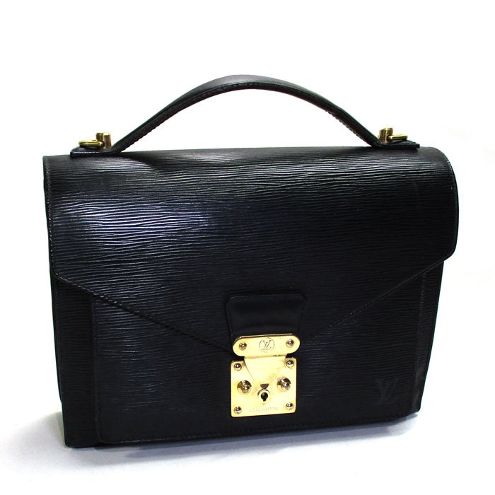 Louis Vuitton Monceau Epi Handbag