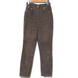 Gucci Interlocking G Suede Leather Pants