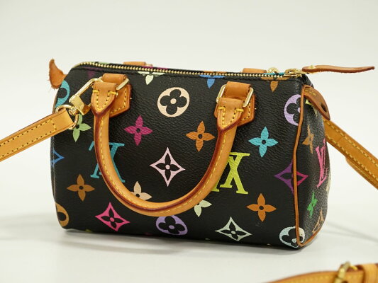 Louis Vuitton Mini Speedy Monogram Shoulder Bag