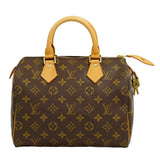Louis Vuitton Speedy 25 Monogram Handbag Mini