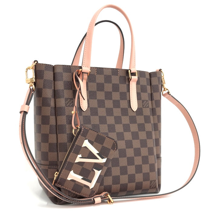 Louis Vuitton Belmont NV BB 2WAY Damier Leather Handbag