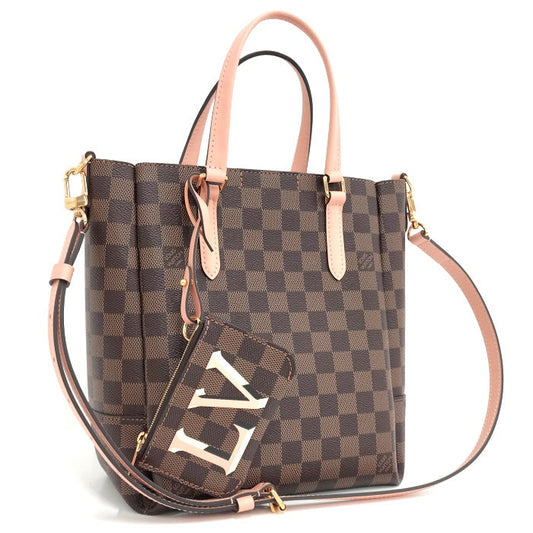 Louis Vuitton Belmont NV BB 2WAY Damier Leather Handbag